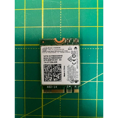 Wi-fi+BT модуль M.2 для ноутбука Intel 3165ngw (00JT497) Б/В