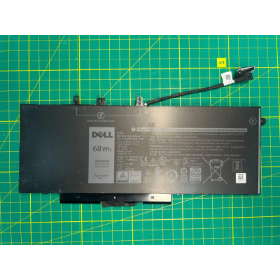 Батарея для ноутбука Dell Latitude E5490 E5491 E5495 E5580 E5590 E5591 (GJKNX 68WH) тримає більше 1 години