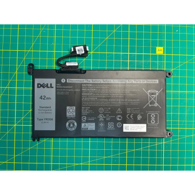 Б/В оригінальний акумулятор до ноутбука Dell Inspiron 15-5585 YRDD6, 42Wh (3500mAh), 3cell, 11.46V (A47678)