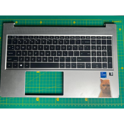 Оригінальна клавіатура для ноутбука HP ProBook 650 G8/G9 (RUS, чорна, з підсвічуванням)