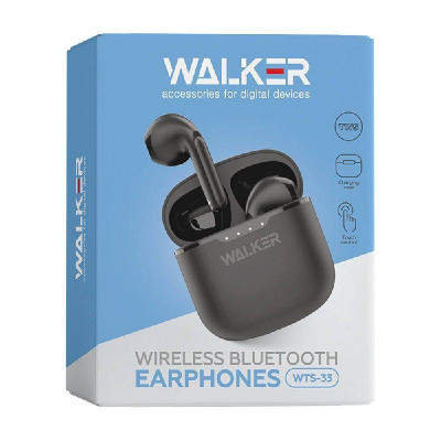 Навушники Bluetooth WALKER WTS-33 black Навушники Bluetooth WALKER WTS-33 black