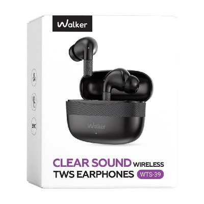Навушники Bluetooth WALKER WTS-39 ENC black Навушники Bluetooth WALKER WTS-39 ENC black