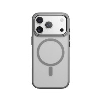 Чохол Rock Guard Metal Lens Frame Series TPU з Magsafe для iPhone 17 Pro Max — сірий Чохол Rock Guard Metal Lens Frame Series TPU з Magsafe для iPhone 17 Pro Max — сірий