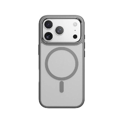 Чохол Rock Guard Metal Lens Frame Series TPU з Magsafe для iPhone 17 Pro Max — сірий