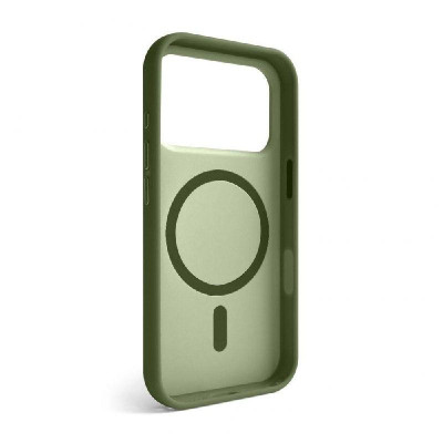 Чохол Soft Matte з MagSafe для Apple iPhone 17 Pro green