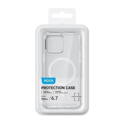 Чохол Rock Crystal Series TPU з Magsafe для iPhone 16 Pro