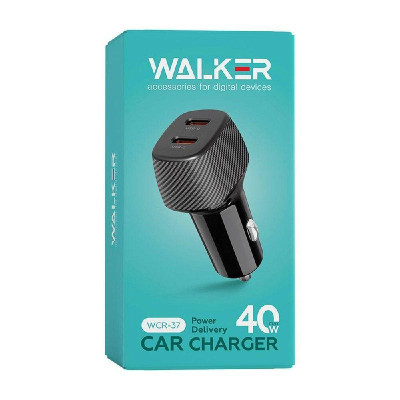 Бездротовий аудіо ресивер WALKER BTA-710 Car Receiver to AUX 3.5мм Bluetooth grey Бездротовий аудіо ресивер WALKER BTA-710 Car Receiver to AUX 3.5мм Bluetooth grey