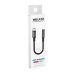Аудіо-перехідник WALKER WA-030 Lightning to AUX 3.5мм black Аудіо-перехідник WALKER WA-030 Lightning to AUX 3.5мм black