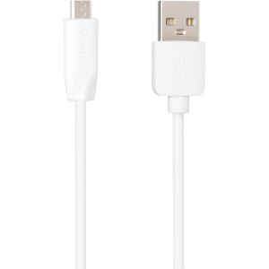 Кабель USB Gelius One GP-UC115 USB-A на MicroUSB (1 м) (12 Вт) Білий Кабель USB Gelius One GP-UC115 USB-A на MicroUSB (1 м) (12 Вт) Білий