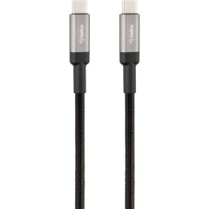 Кабель USB Gelius G-Power GP-UC108 Type-C на Type-C (2 м) (100 Вт) Чорний Кабель USB Gelius G-Power GP-UC108 Type-C на Type-C (2 м) (100 Вт) Чорний
